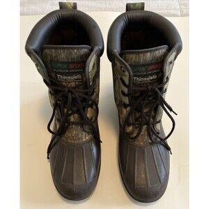 Aspen Sport Thinsulate Men’s Size 10 Camouflage Hunting Boots Outdoor Original